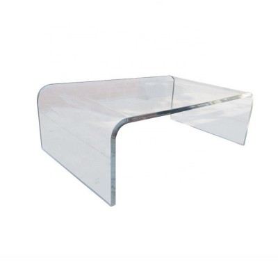 Lucite Acrylic Waterfall Coffee Table