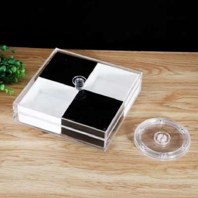 Rotating Acrylic Food Organizer