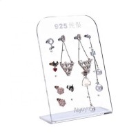 Clear Earring Stand Acrylic