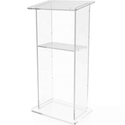 Modern Clear Acrylic Church Pulpit