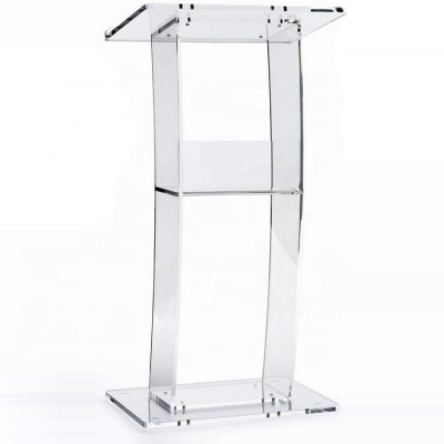 Contemporary Acrylic Church Pulpit Stand