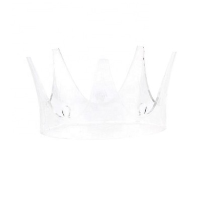 Modern Clear Acrylic Crown Hat for Birthday