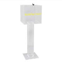 Custom Acrylic Floor Standing Donation Box